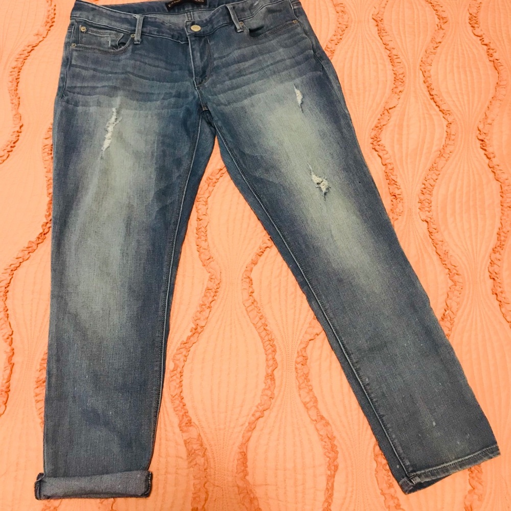 Express Ankle Low Rise Jeans